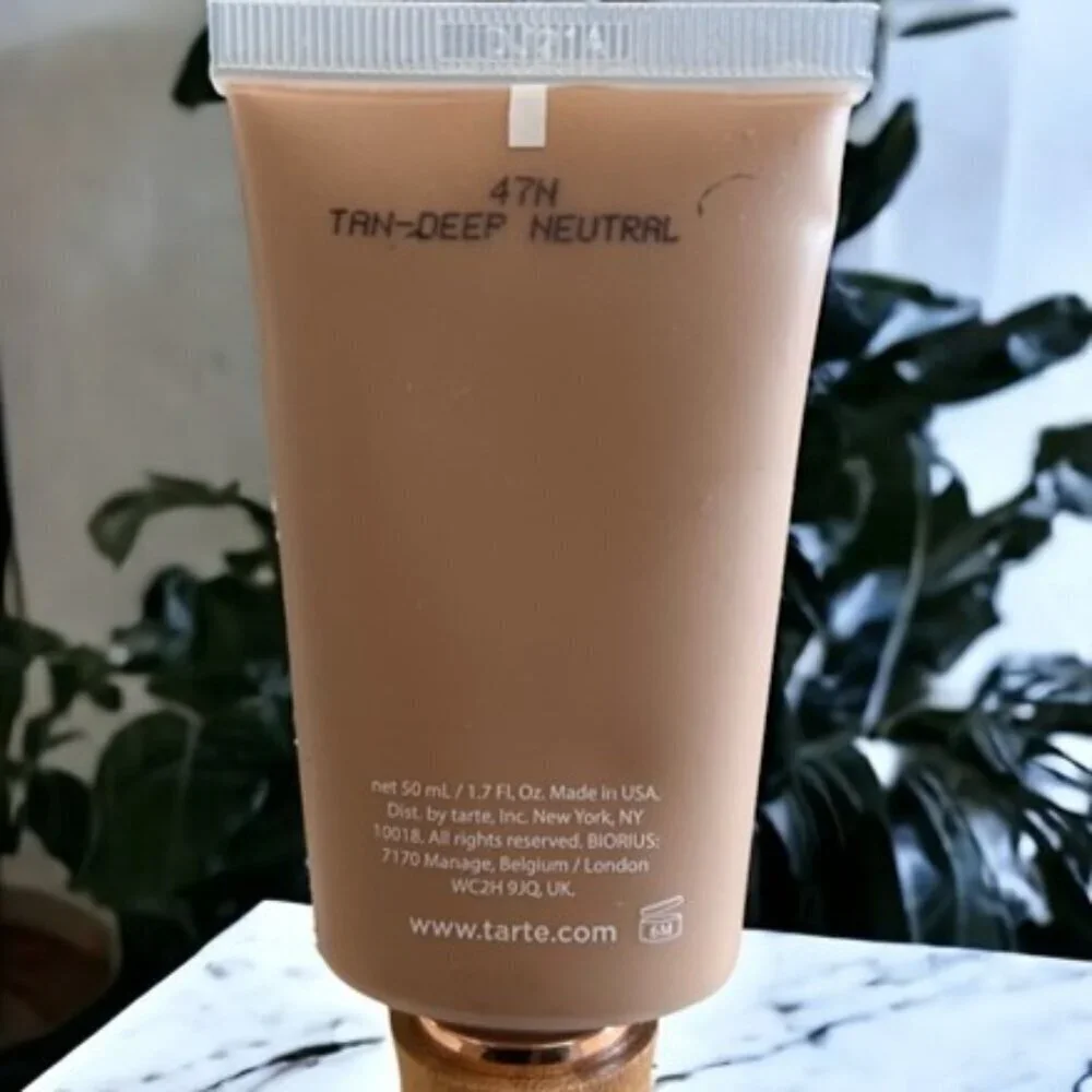Tarte Amazonian Clay 16 Hour Full Coverage Foundation Open Tan Deep Neutral 1.7o